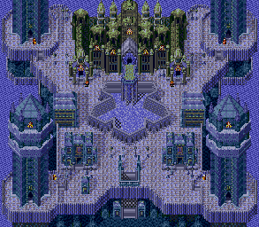 Thumbnail for a map of Pentagulia (Animated) for the Genesis game Lunar: Eternal Blue.
