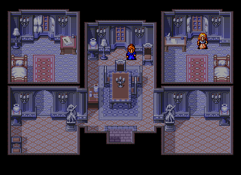 Thumbnail for a map of Pentagulia House 2 (Animated) for the Genesis game Lunar: Eternal Blue.