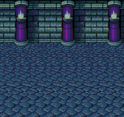 Thumbnail for a map of Pentagulia Towers Battle Background (Black Tower) 1 for the Genesis game Lunar: Eternal Blue.