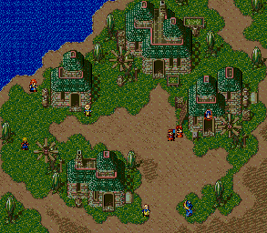 Thumbnail for a map of Raculi (Animated) for the Genesis game Lunar: Eternal Blue.