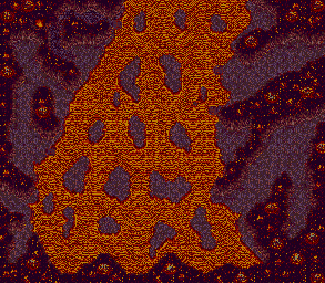 Thumbnail for a map of Red Dragon Lava 2 (Animated) for the Genesis game Lunar: Eternal Blue.