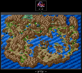 Thumbnail for a map of Salyan Desert Overworld for the Genesis game Lunar: Eternal Blue.