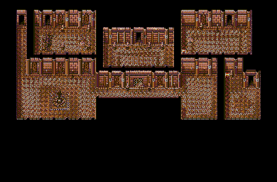 Thumbnail for a map of Serak Palace 2F for the Genesis game Lunar: Eternal Blue.