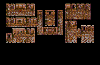 Thumbnail for a map of Serak Palace 4F for the Genesis game Lunar: Eternal Blue.