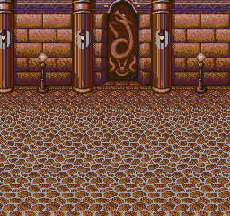 Thumbnail for a map of Serak Palace Battle Background 2 for the Genesis game Lunar: Eternal Blue.