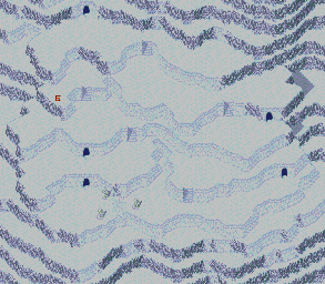 Thumbnail for a map of Snow Cave Right Side (After Snowball Roll) for the Genesis game Lunar: Eternal Blue.