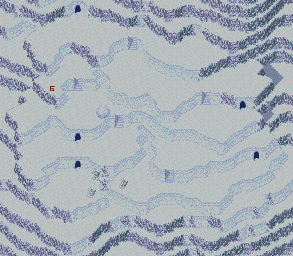 Thumbnail for a map of Snow Cave Right Side for the Genesis game Lunar: Eternal Blue.