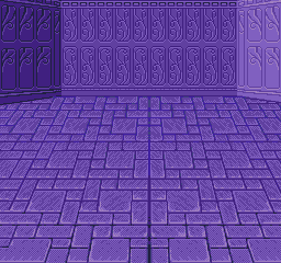 Thumbnail for a map of Star Tower (Postgame) Battle Background 2 for the Genesis game Lunar: Eternal Blue.