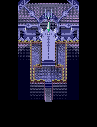 Thumbnail for a map of Star Tower (Postgame) Star Tower Warp Room for the Genesis game Lunar: Eternal Blue.