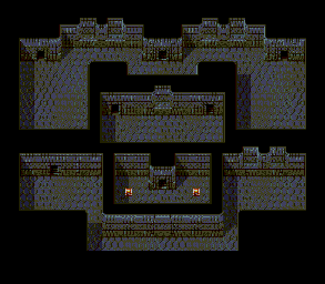 Thumbnail for a map of Sunken Tower (Postgame) Sunken Tower 2F for the Genesis game Lunar: Eternal Blue.
