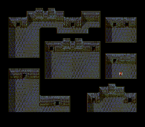Thumbnail for a map of Sunken Tower (Postgame) Sunken Tower 4F for the Genesis game Lunar: Eternal Blue.