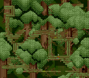 Thumbnail for a map of Taben's Peak 2F for the Genesis game Lunar: Eternal Blue.