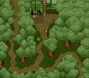 Thumbnail for a map of Taben's Peak Base (After Roadblock Removal) for the Genesis game Lunar: Eternal Blue.