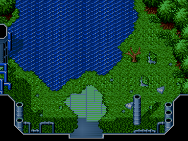 Thumbnail for a map of Taben's Peak Spring (Animated) for the Genesis game Lunar: Eternal Blue.