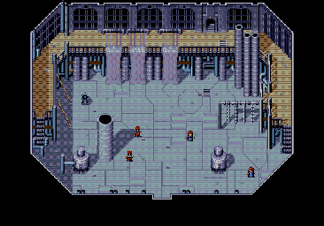 Thumbnail for a map of Taben's Peak Top for the Genesis game Lunar: Eternal Blue.