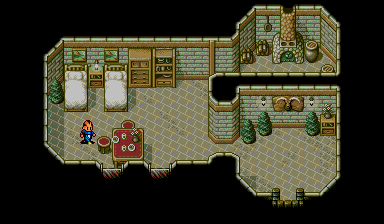 Thumbnail for a map of Takkar Village Takkar Inn for the Genesis game Lunar: Eternal Blue.