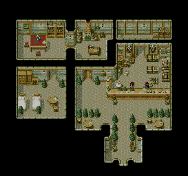 Thumbnail for a map of Vane Bazaar for the Genesis game Lunar: Eternal Blue.