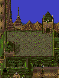 Thumbnail for a map of Vane Guild Roof for the Genesis game Lunar: Eternal Blue.