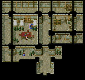 Thumbnail for a map of Vane House #2 for the Genesis game Lunar: Eternal Blue.