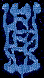 Thumbnail for a map of White Dragon NE Room for the Genesis game Lunar: Eternal Blue.