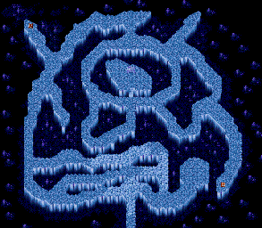 Thumbnail for a map of White Dragon NW Room for the Genesis game Lunar: Eternal Blue.