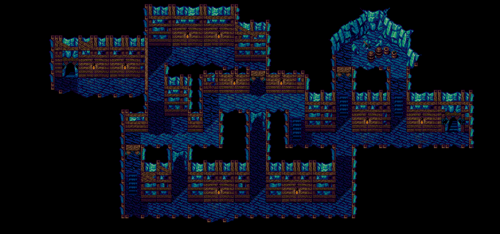 Thumbnail for a map of Zaback Mine B2-A (Animated) for the Genesis game Lunar: Eternal Blue.