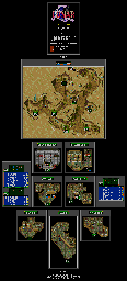 Thumbnail for a map of Zaback Mine Town for the Genesis game Lunar: Eternal Blue.