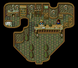 Thumbnail for a map of Zaback Mine Town Zaback Bazaar for the Genesis game Lunar: Eternal Blue.