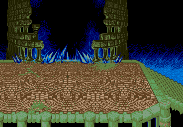 Thumbnail for a map of Zophar's Coliseum for the Genesis game Lunar: Eternal Blue.