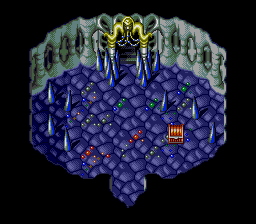 Thumbnail for a map of Zophar's Keep 1F-B for the Genesis game Lunar: Eternal Blue.