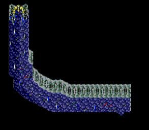 Thumbnail for a map of Zophar's Keep 2F-A for the Genesis game Lunar: Eternal Blue.