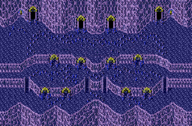 Thumbnail for a map of Zophar's Keep Terrace for the Genesis game Lunar: Eternal Blue.