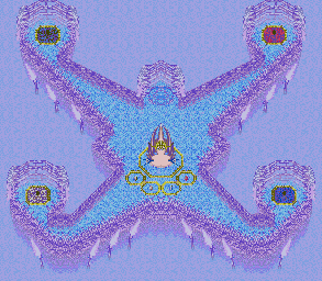 Thumbnail for a map of Zophar's Pinnacle (After Gems Replaced) for the Genesis game Lunar: Eternal Blue.