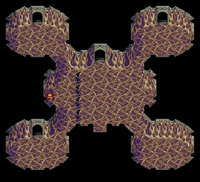 Thumbnail for a map of Zophar's Tower 9F for the Genesis game Lunar: Eternal Blue.