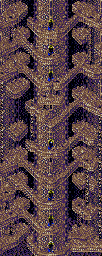Thumbnail for a map of Zophar's Tower Tubes for the Genesis game Lunar: Eternal Blue.