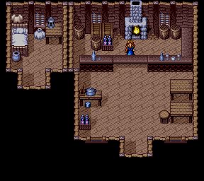Thumbnail for a map of Zulan Village Zulan Item Shop for the Genesis game Lunar: Eternal Blue.