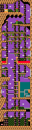 Thumbnail for a map of Level 2-3 (Unmarked) for the Genesis game Magical Hat no Buttobi Turbo! Daibouken.