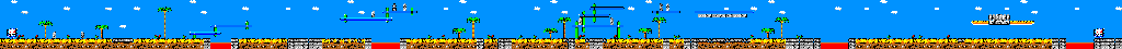 Thumbnail for a map of Level 3-1 (Unmarked) for the Genesis game Magical Hat no Buttobi Turbo! Daibouken.