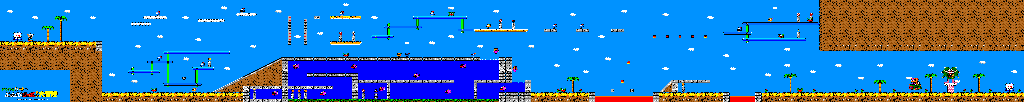 Thumbnail for a map of Level 3-3 for the Genesis game Magical Hat no Buttobi Turbo! Daibouken.