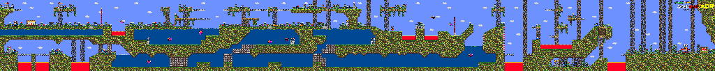 Thumbnail for a map of Level 4-3 for the Genesis game Magical Hat no Buttobi Turbo! Daibouken.