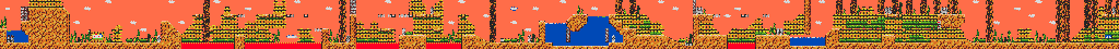 Thumbnail for a map of Level 5-1 (Unmarked) for the Genesis game Magical Hat no Buttobi Turbo! Daibouken.