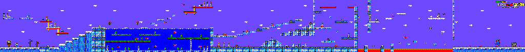 Thumbnail for a map of Level 6-1 for the Genesis game Magical Hat no Buttobi Turbo! Daibouken.