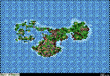 Thumbnail for a map of Bigarrow for the Genesis game Master Of Monsters.