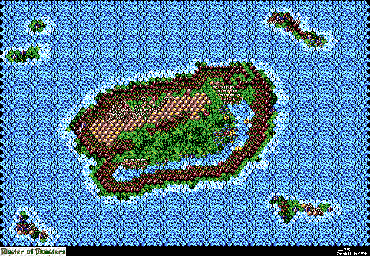 Thumbnail for a map of Fourwar for the Genesis game Master Of Monsters.