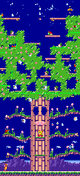 Thumbnail for a map of Stage 1: Magical Forest 2 for the Genesis game McDonald's Treasureland Adventure.