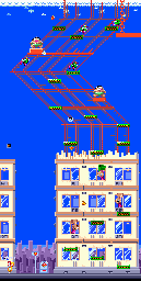 Thumbnail for a map of Stage 2: Magical Town 10 for the Genesis game McDonald's Treasureland Adventure.