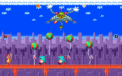 Thumbnail for a map of Stage 2: Magical Town 11 for the Genesis game McDonald's Treasureland Adventure.