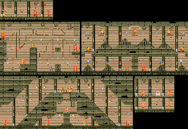 Thumbnail for a map of Stage 3: Magical Sea 6 for the Genesis game McDonald's Treasureland Adventure.