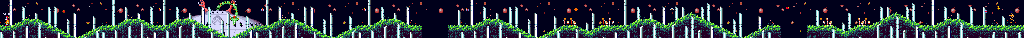 Thumbnail for a map of Stage 4: Magical Moon 3 for the Genesis game McDonald's Treasureland Adventure.