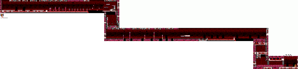 Thumbnail for a map of Mega Man II Heat Man for the Genesis game Mega Man: The Wily Wars.
